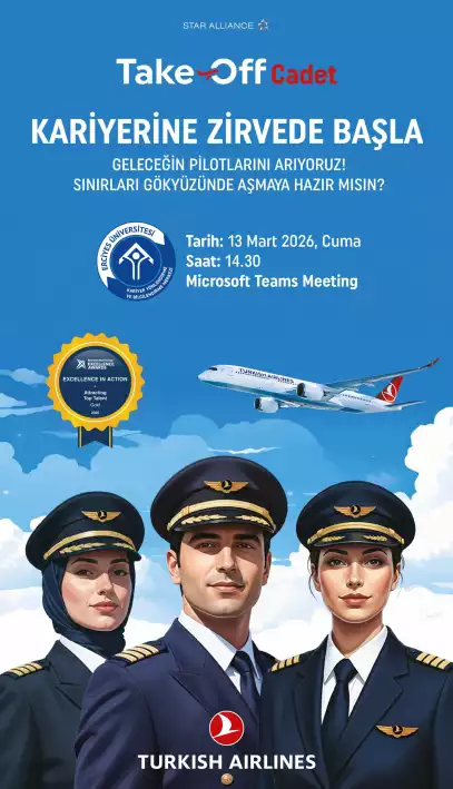 THY Take Off Cadet Programı Afişi